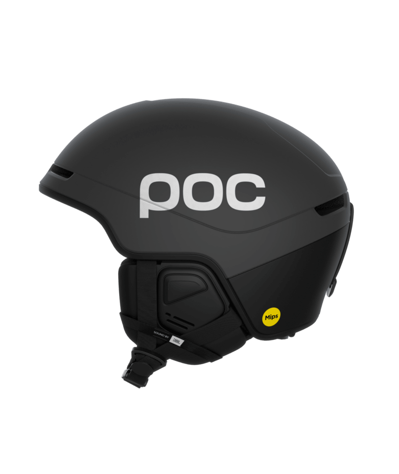 POC Obex Contour Communication ski helmet – Sylvanite Grey Matt/Uranium Black Matt